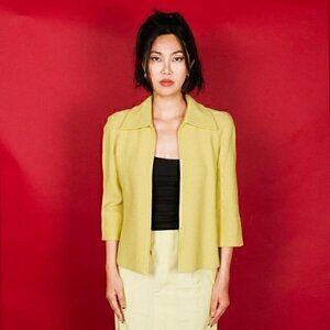 Vintage St. John 3/4 Sleeve Santana Knit Jacket